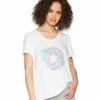 Converse Palm Print Cp Fill Femme Tee (white)