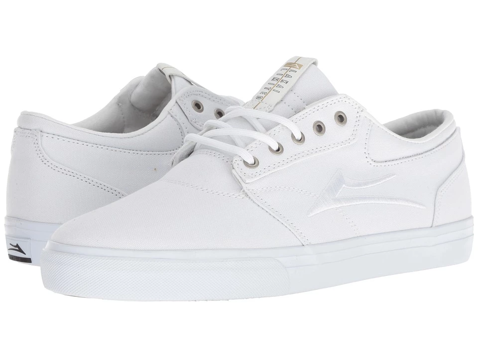 Lakai Griffin (white/white Canvas) 1 Lakai Griffin (white/white Canvas)