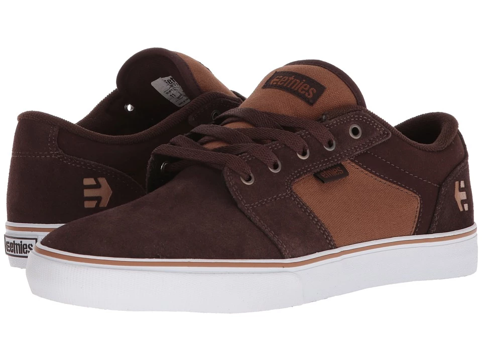 Etnies Barge Ls (brown/tan) 1 Etnies Barge Ls (brown/tan)