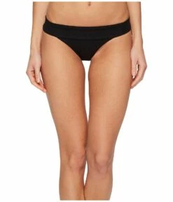 Ridin' High Ribbed Veronica Bottom (black)