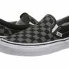 Vans Classic Slip-on Core Classics ((checkerboard) Black/pewter)