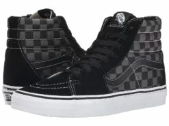 Vans Sk8-hi Core Classics ((checkerboard) Black/pewter)