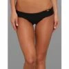 Cosita Buena Wavey Brazilian Ruched Bottom (black)