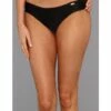 Cosita Buena Full Ruched Back Bikini Bottom (black)