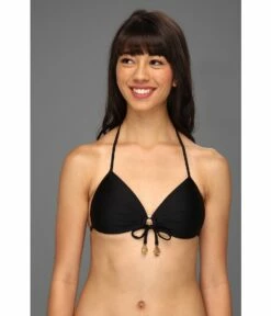 Cosita Buena Molded Push-up Bandeau Halter (black)