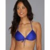 Cosita Buena Molded Push-up Bandeau Halter (electric Blue)