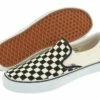 Vans Classic Slip-on Core Classics (black And White Checker/white (canvas))
