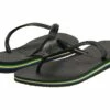Havaianas Brazil Flip Flops (black)