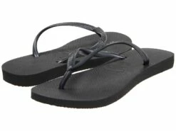 Havaianas Slim Flip Flops (black)
