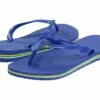 Havaianas Brazil Flip Flops (marine Blue)