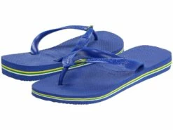 Havaianas Brazil Flip Flops (marine Blue)