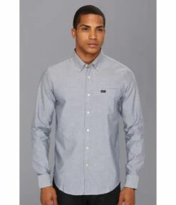 RVCA That'll Do Oxford L/S (distant Blue)