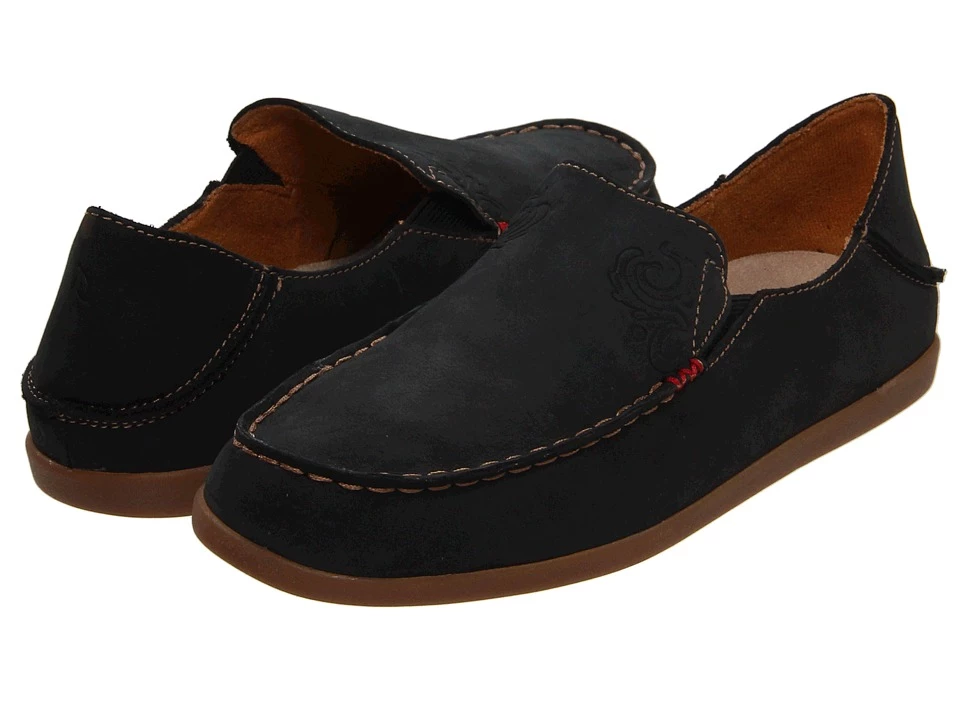 OluKai Nohea Nubuck (black/tan) 1 OluKai Nohea Nubuck (black/tan)