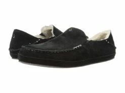 OluKai Nohea Slipper (black/black)