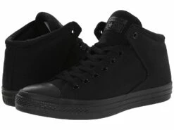 Converse Chuck Taylor All Star High Street Mono Canvas Hi (black/black/black)