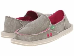 Sanuk Donna Distressed (grey Olive)